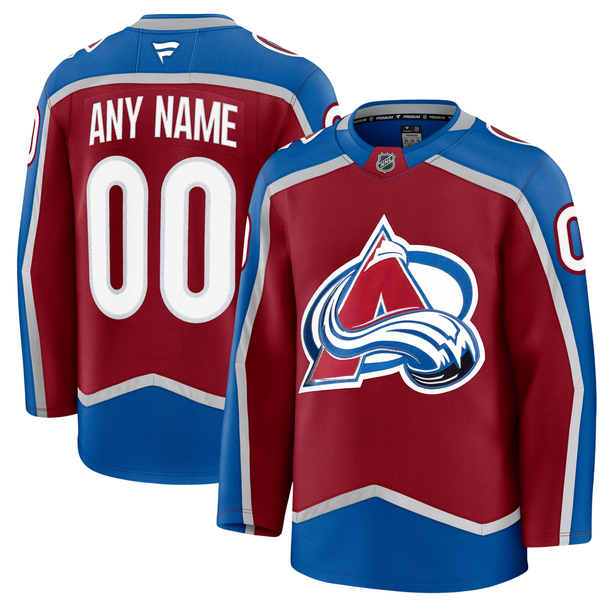 Customizable Colorado Avalanche 2024 Fanatics Premium Official HOME NHL Jersey
