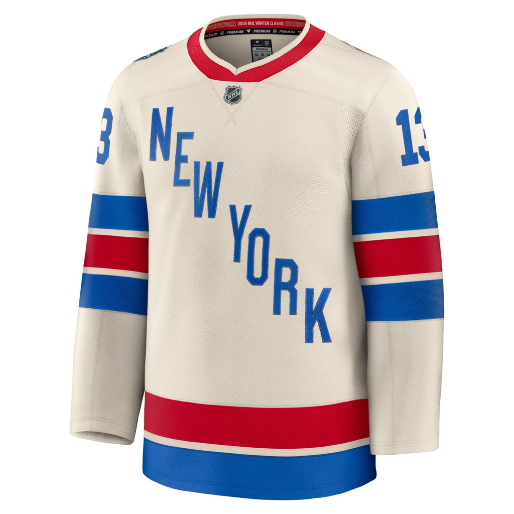 Alexis Lafrenière New York Rangers 2026 Fanatics Premium Winter Classic Jersey