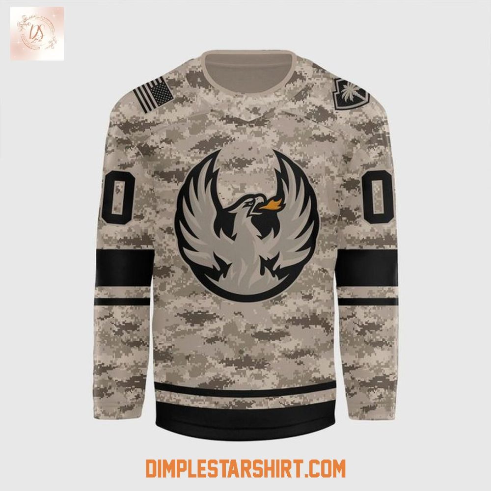 Coachella Valley Firebirds Military Appreciation Night 2025 Hockey Jersey