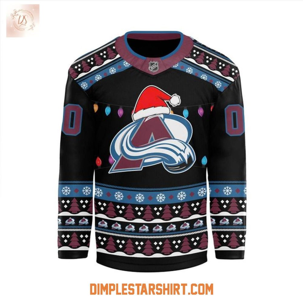Colorado Avalanche Merry Christmas 2025 Hockey Jersey