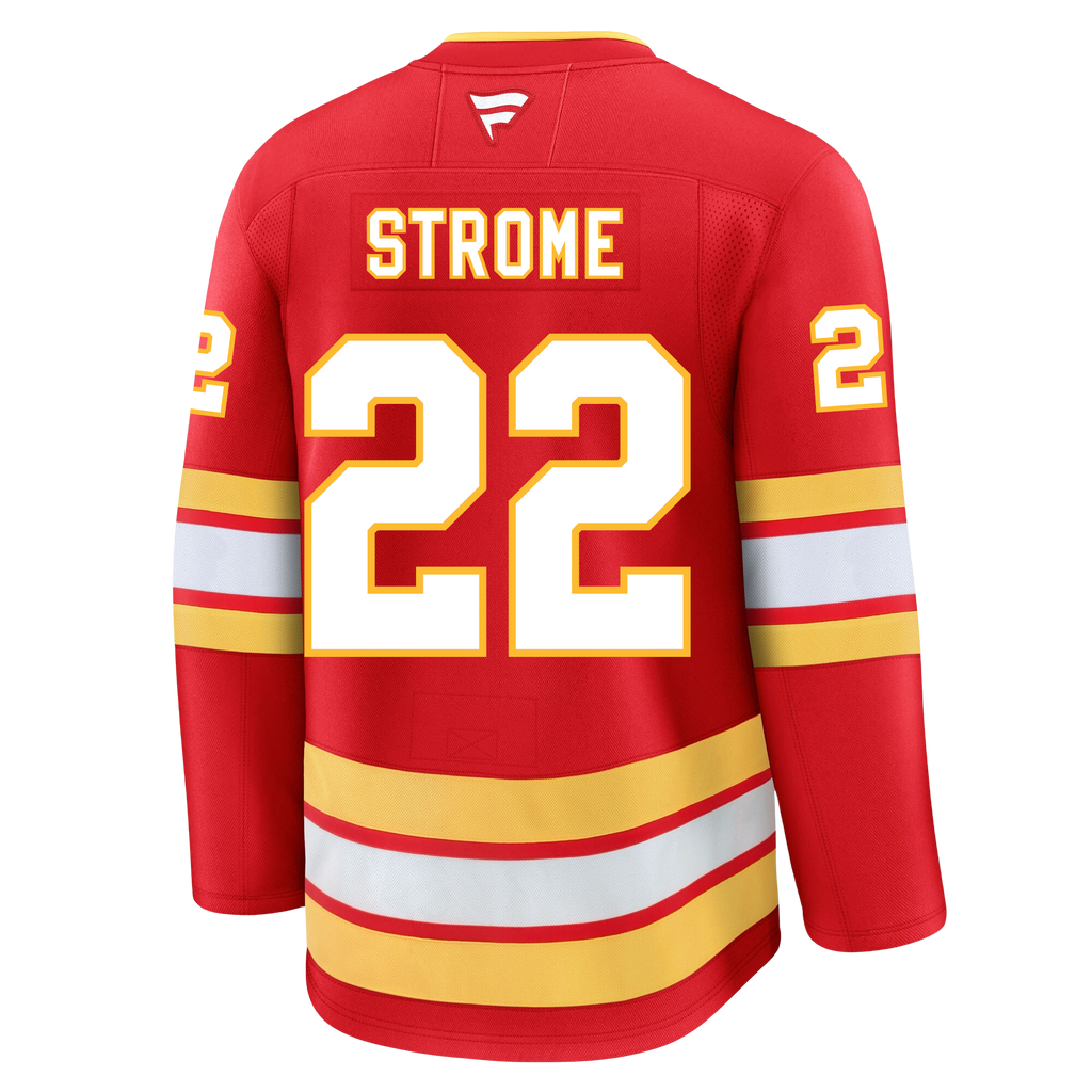 Ryan Strome Calgary Flames Fanatics Premium Home Jersey