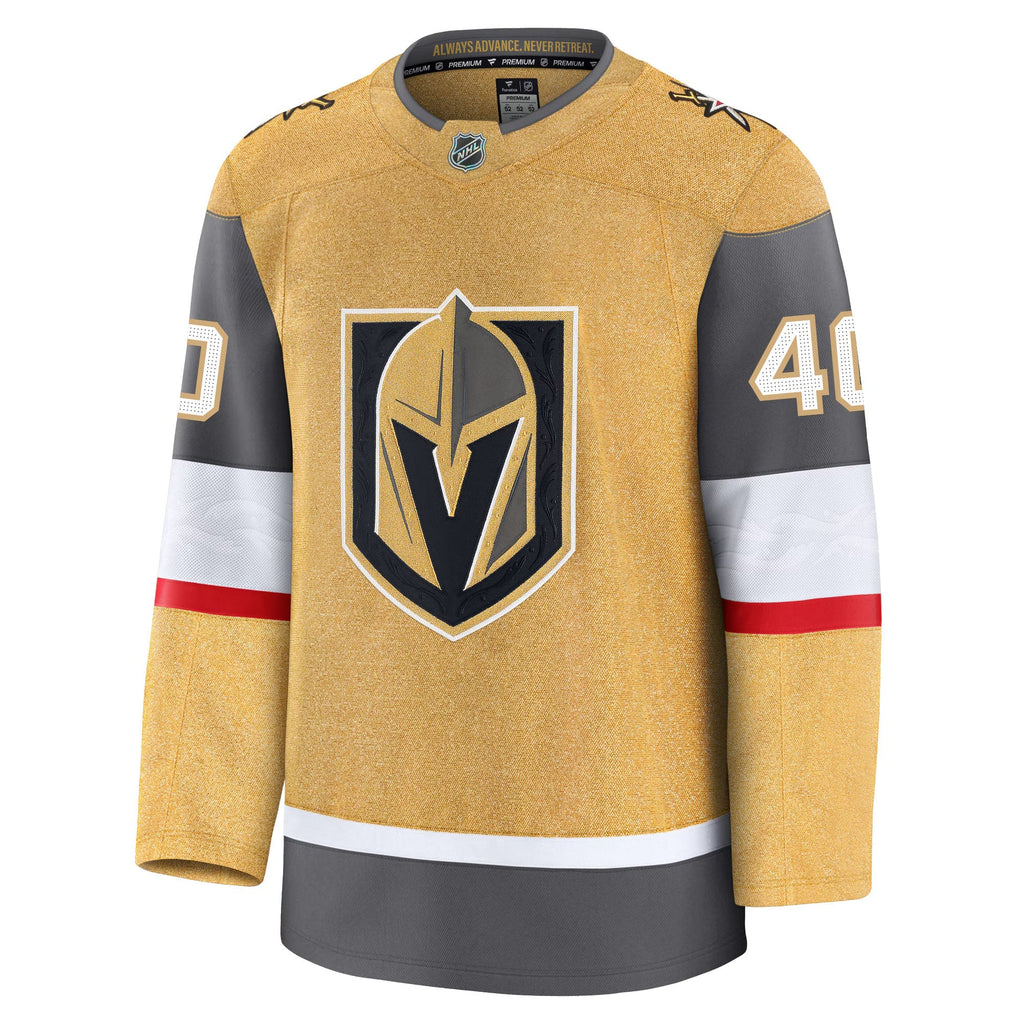 Akira Schmid Vegas Golden Knights Fanatics Premium Home Jersey