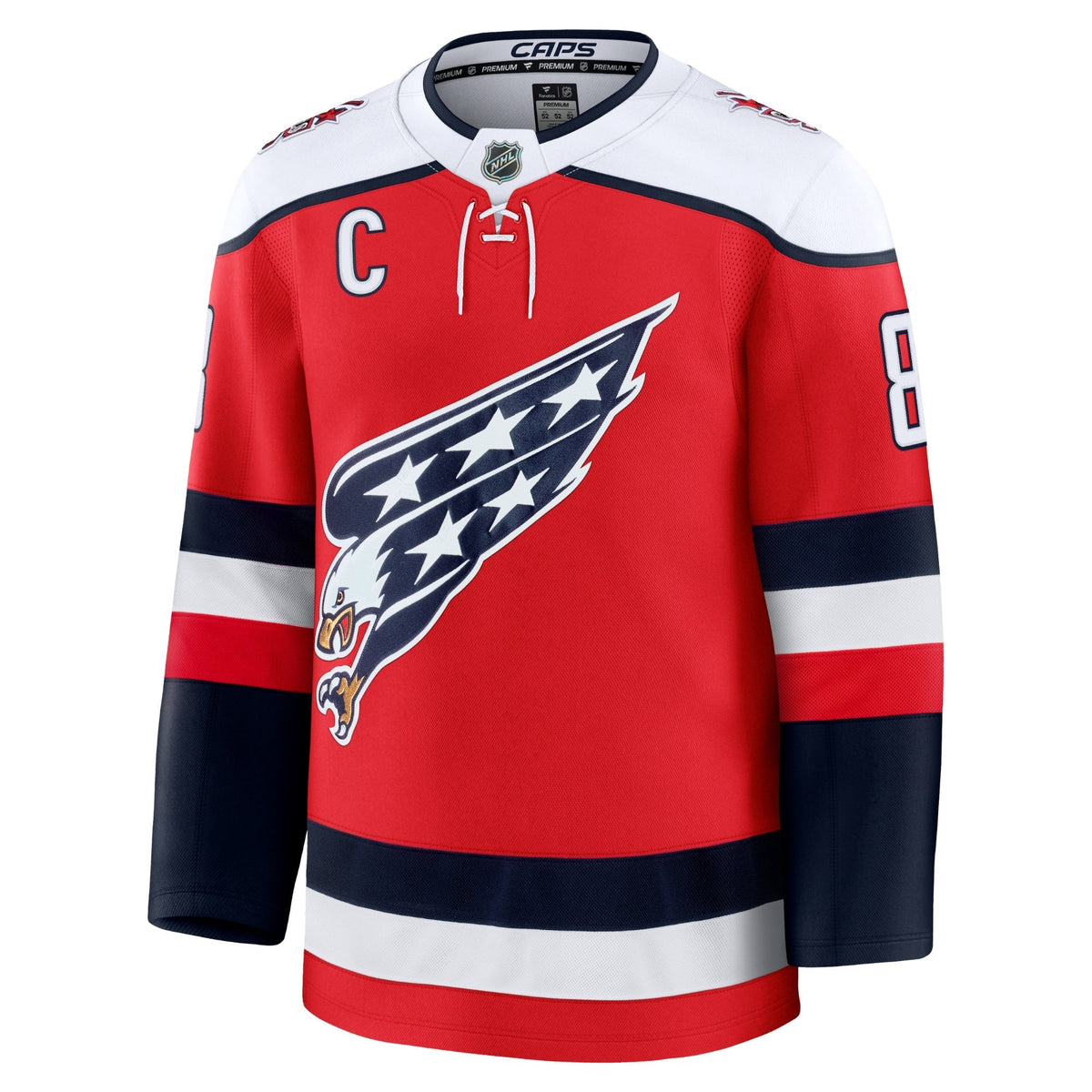 Alex Ovechkin Washington Capitals Fanatics Alternate Premium Jersey