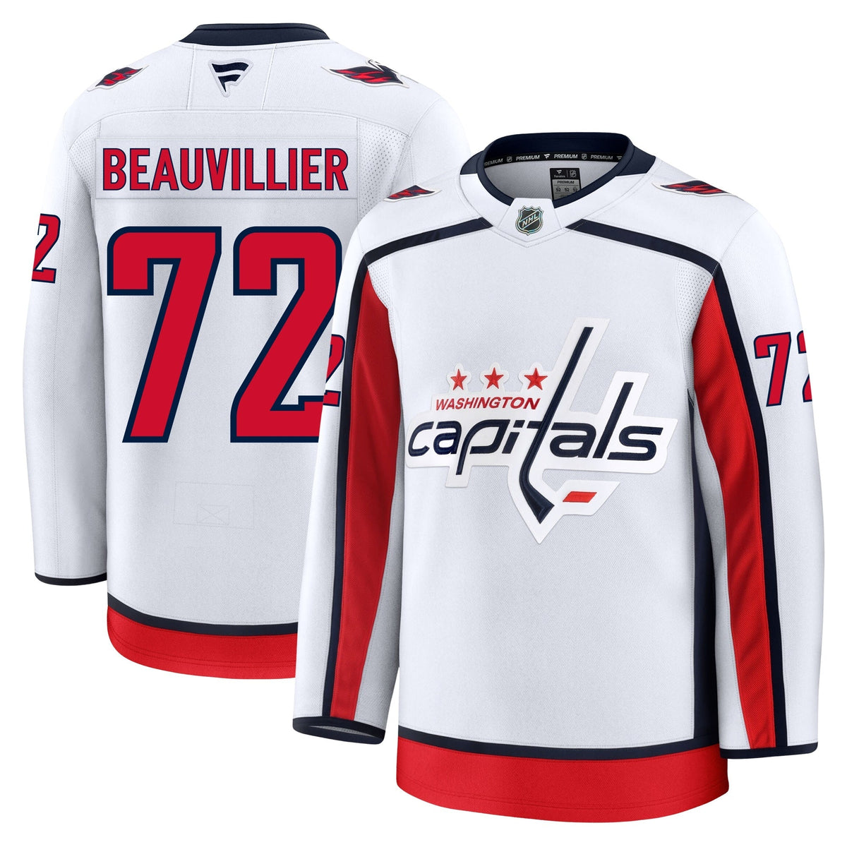 Anthony Beauvillier Washington Capitals Fanatics Premium Away Jersey