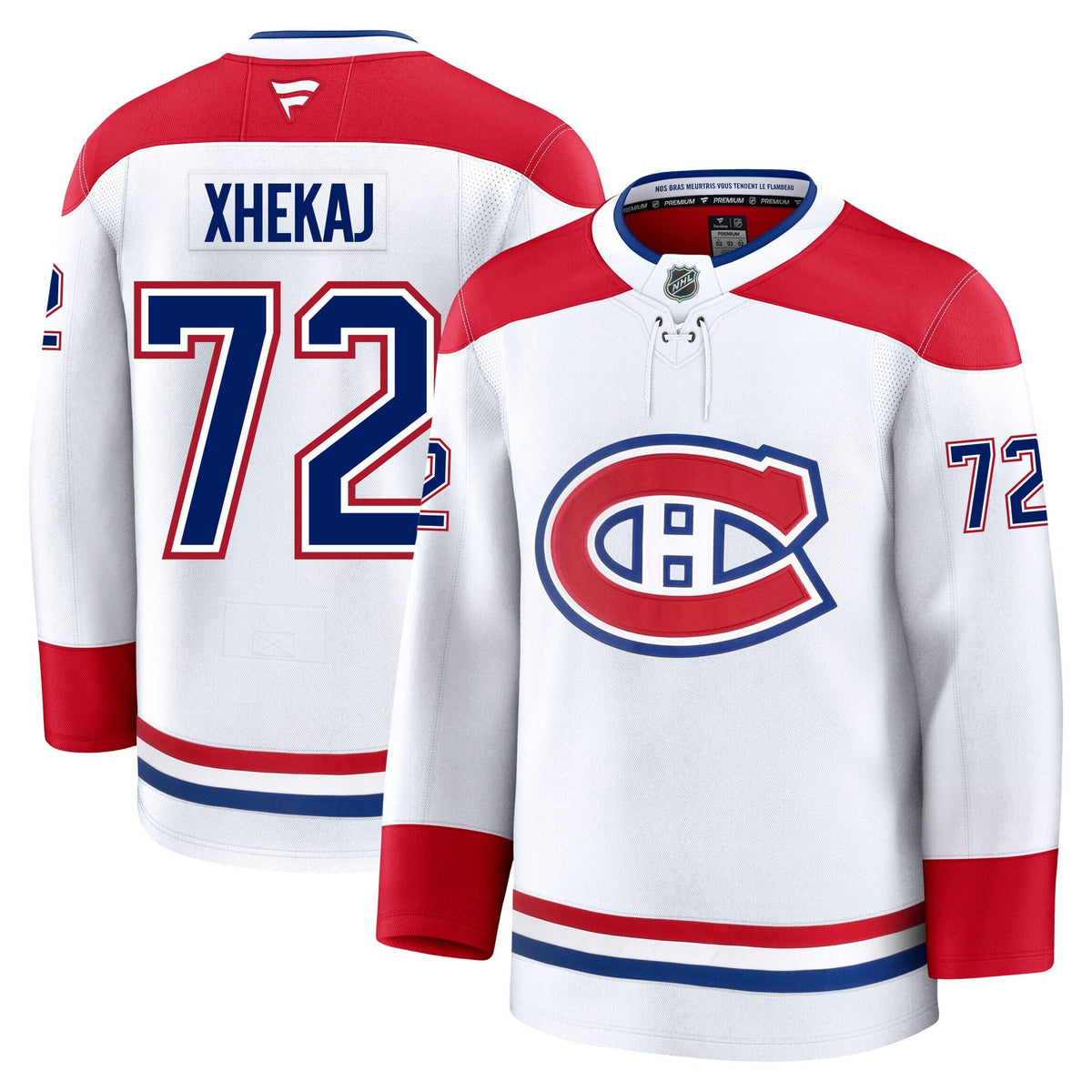 Arber Xhekaj Montreal Canadiens Fanatics Premium Away Jersey