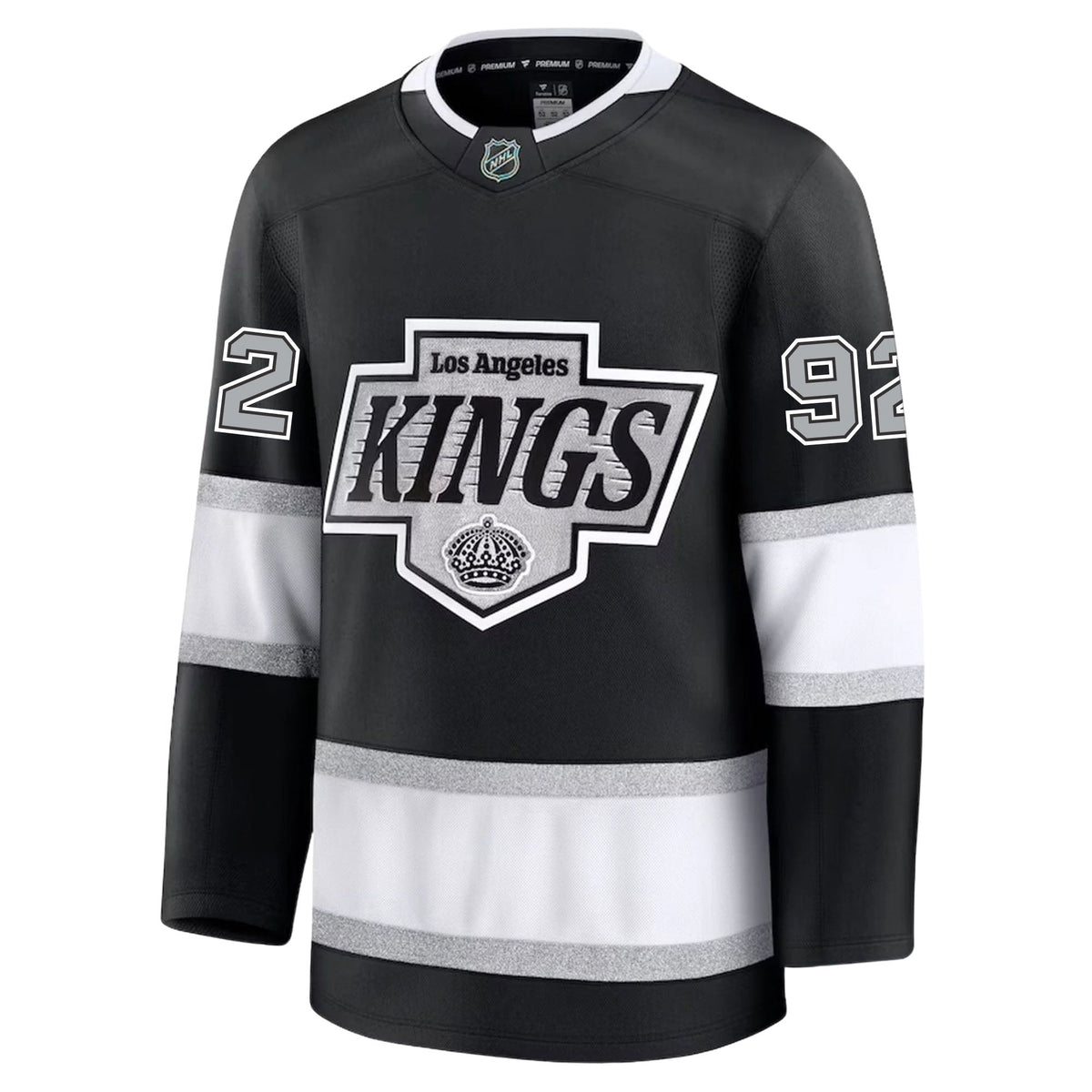 Brandt Clarke Los Angeles Kings Fanatics Premium Home Jersey