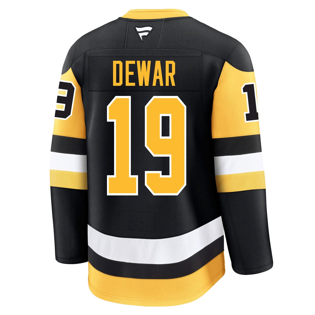 Connor Dewar Pittsburgh Penguins Fanatics Premium Home Jersey