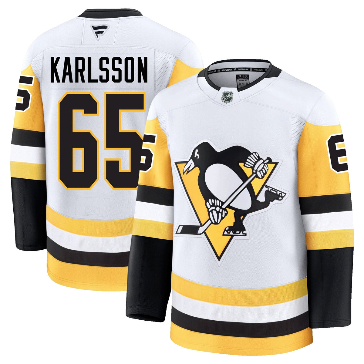 Erik Karlsson Pittsburgh Penguins Fanatics Premium Away Jersey