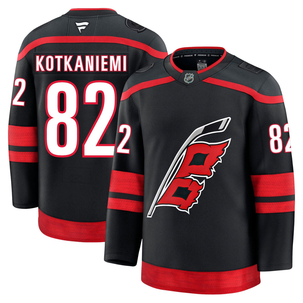 Jesperi Kotkaniemi Carolina Hurricanes Fanatics Premium Home Jersey