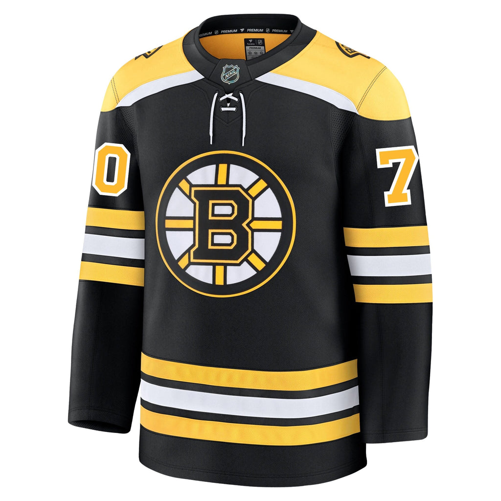 Joonas Korpisalo Boston Bruins Fanatics Premium Home Jersey