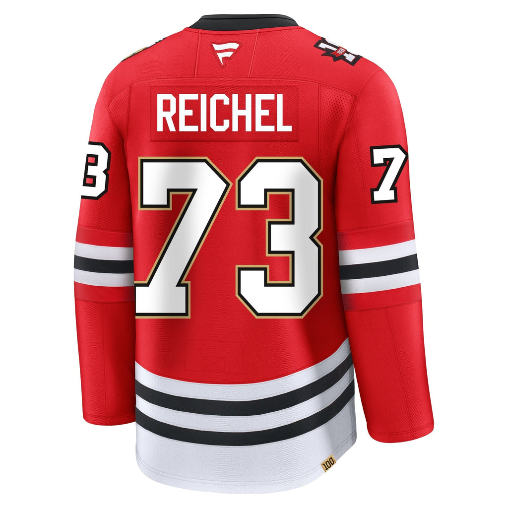 Lukas Reichel Chicago Blackhawks Fanatics Centennial Premium Jersey