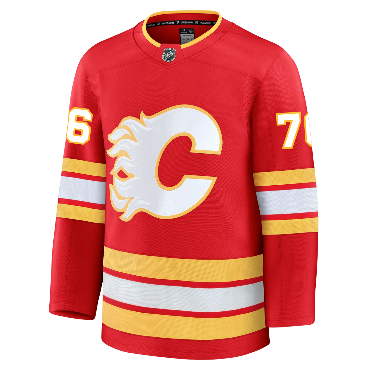 Martin Pospisil Calgary Flames Fanatics Premium Home Jersey