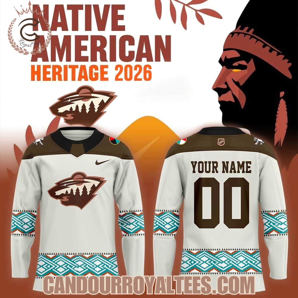Minnesota Wild Native American Heritage Night 2026 Hockey Jersey