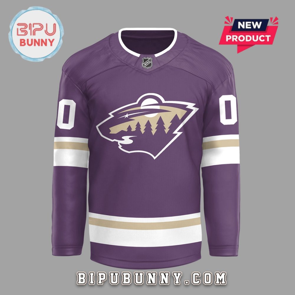 Minnesota Wild Prince Night New Edition Hockey Jersey