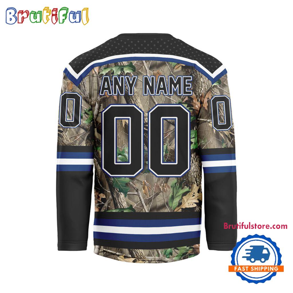 NHL Tampa Bay Lightning Special Realtree Camo Hunting Hockey Jersey