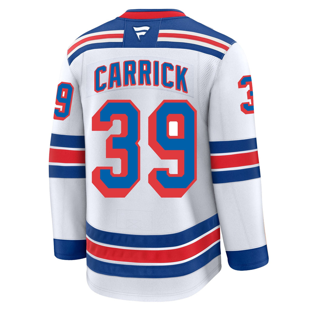Sam Carrick New York Rangers Fanatics Premium Away Jersey