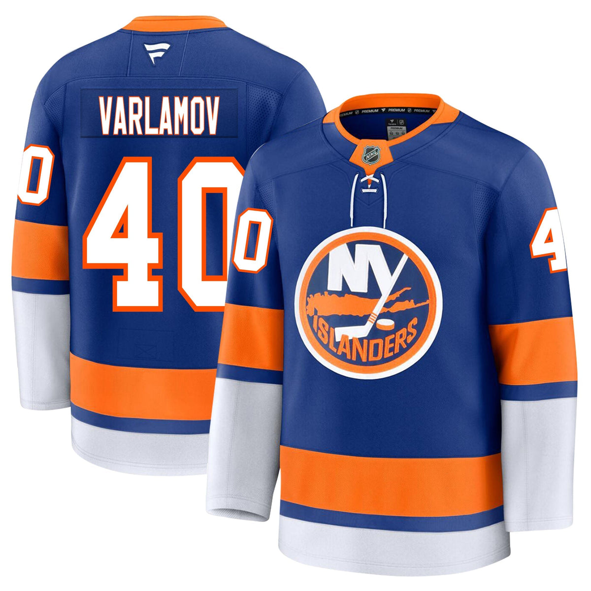 Semyon Varlamov New York Islanders Fanatics Premium Home Jersey